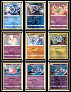Pokemon 9 Cards RARE Lot (Lot1-17) - Image 1