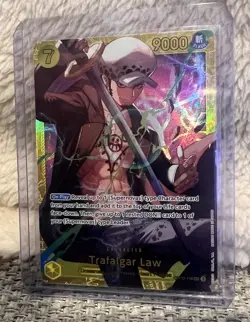 Trafalgar Law OP10-119 SEC Secret Rare Royal Blood ONE PIECE Card Game English - Image 1