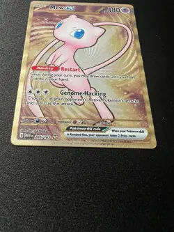 Pokemon TCG Scarlet & Violet 151 Gold Mew UPC Promo Metal Card 205/165 - Image 2