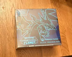 Phantasmal Flames Pokemon Center Exclusive Elite Trainer Box ETB Factory SEALED - Image 1