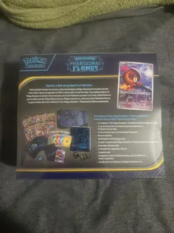 Phantasmal Flames Pokemon Center Exclusive Elite Trainer Box ETB New With TEAR - Image 2