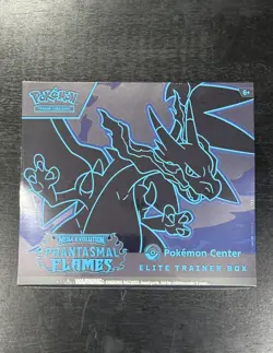 Phantasmal Flames Pokemon Center Exclusive Elite Trainer Box ETB SEALED - Image 1
