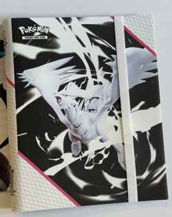 POKEMON OFFICIAL WHITE FLARE CARD BINDER *BINDER ONLY* - Image 1