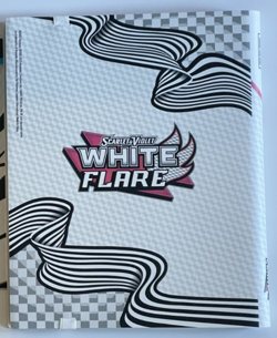 POKEMON OFFICIAL WHITE FLARE CARD BINDER *BINDER ONLY* - Image 2