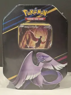 Pokemon TCG Crown Zenith Galarian Articuno Tin (FACTORY SEALED) 4 BOOSTERS NEW - Image 1