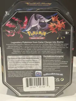 2023 Pokemon TCG: Galarian Articuno Crown Zenith Tin FACTORY SEALED - Image 3
