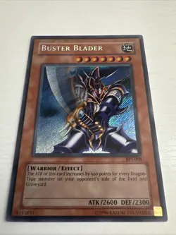 Yugioh TCG - Buster Blader BPT-008 - Secret Rare Promo - NM - Image 1