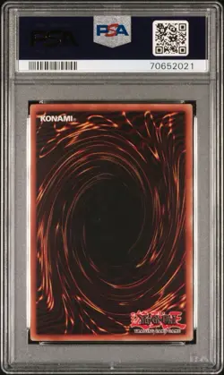 Yu-Gi-Oh! 2002 Flame Swordsman LOB-003 1st Edition - PSA 9 - Image 2