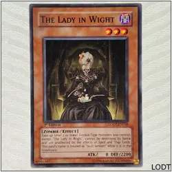 The Lady in Wight - LODT-EN038 - Common 1st Edition Yugioh - Image 1