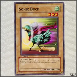 Sonic Duck - SD8-EN003 - Common 1st Edition Yugioh - Image 1