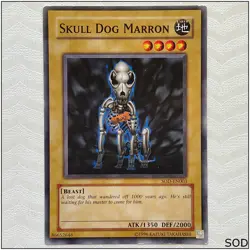 Skull Dog Marron - SOD-EN003 - Common Unlimited Yugioh - Image 1