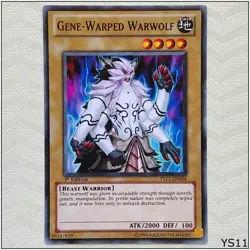 Gene-Warped Warwolf - YS11-EN004 - Common 1st Edition Yugioh - Image 1