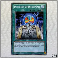 Different Dimension Gate - BP01-EN077 - Common 1st Edition Yugioh - Image 1