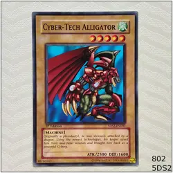 Cyber-Tech Alligator 5DS2-EN003 - Common 1st Edition Yugioh - Image 1