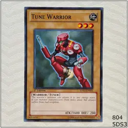 Tune Warrior - 5DS3-EN003 - Common 1st Edition Yugioh - Image 1