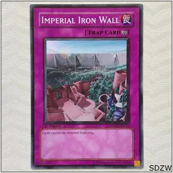Imperial Iron Wall - SDZW-EN032 - Common 1st Edition Yugioh - Image 1