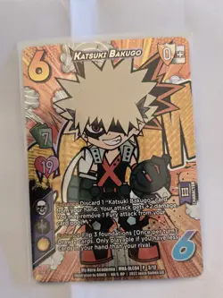 Katsuki Bakugo P 3/12 - My Hero Academia - Promo Cards - UniVersus - Image 1