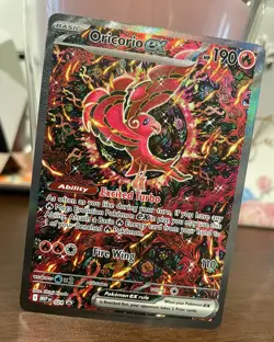 Pokemon TCG Oricorio Ex 024 UPC Black Star Promo Card Phantasmal Flames NM - Image 1
