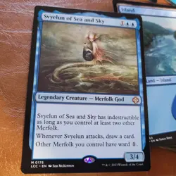 Sveylun God of Sea and Sky ***MERFOLK*** Tribal Custom COMMANDER DECK ALL Cards - Image 1