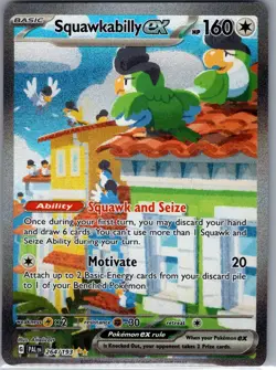 Squawkabilly ex 264/193 SV02: Paldea Evolved - Pokemon Card - NM - Image 1