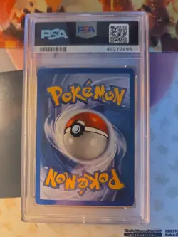 PSA 8 2000 Holo Birthday Pikachu Black Star Promo 24 WOTC Card NM-MT SWIRL LOOK - Image 3