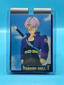 2001 Dragon Ball Z Trading Card Artbox Trunks #24 - Image 3