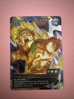 Naruto Uzumaki At Anton Cost Pr-083 Super Rare Naruto Card Game CCG TCG - Image 1