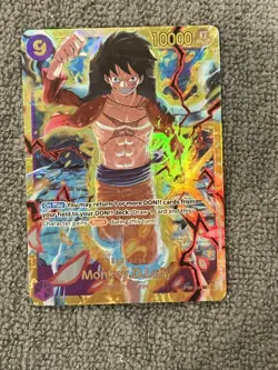 Monkey.D.Luffy OP09-119 SEC - One Piece TCG - English Card Secret Rare - Image 1