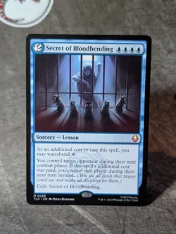 MTG, Secret of Bloodbending (#0069), Avatar - TLA - Non-Foil, NM Mythic. - Image 1