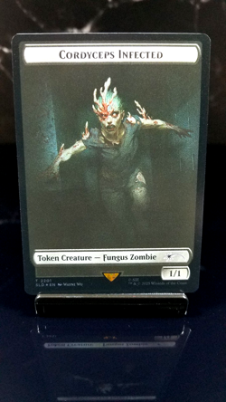 Cordyceps Infected Token Foil x1 #2201 - MTG - Secret Lair SLD The Last Of Us - Image 1