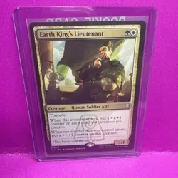 Earth King’s Lieutenant - N/M Avatar The Last Airbender Magic The Gathering MTG - Image 1