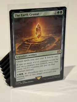 The Earth Crystal R #0184 MTG Final Fantasy RARE FF3 FFIII FIN EN - IN HAND NEW - Image 1