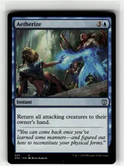 AETHERIZE Zendikar Rising Commander #23 ZNC(NM+)(MTG) - Image 1