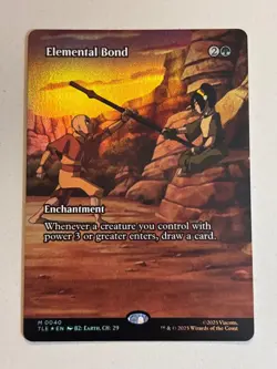 Elemental Bond (Borderless FOIL) TLE Avatar: the Last Airbender - MTG - Image 1