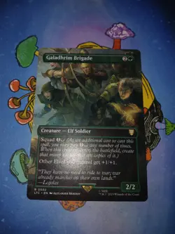 MTG Galadhrim Brigade (Borderless) LOTR: Tales of Middle-Earth regular - Image 3