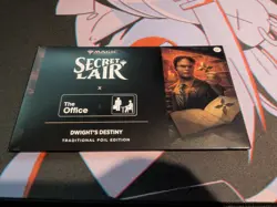 MTG Secret Lair The Office Dwight's Destiny Traditional Foil x1 - Image 1