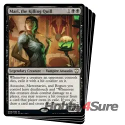 Mari, The Killing Quill X4 M/NM Magic MTG Streets Of New Capenna: Commander - Image 1