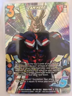 I Am Here! P 2/12 - My Hero Academia - Promo Cards - UniVersus - Image 1