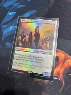 Mtg Mary Jane Watson FOIL - Prerelease Marvel's Spider-Man + Bonus Foils - Image 1