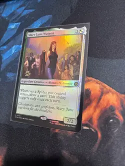 Mtg Mary Jane Watson FOIL - Prerelease Marvel's Spider-Man + Bonus Foils - Image 4