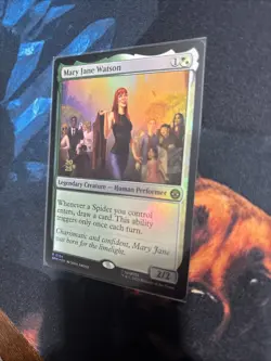 Mtg Mary Jane Watson FOIL - Prerelease Marvel's Spider-Man + Bonus Foils - Image 5
