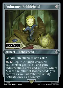 [1x] Endurance Bobblehead - Foil - Serialized Near Mint, English Universes Beyon - Image 1