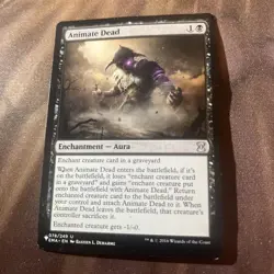 MTG / Animate Dead / The List Reprints / Heavy Play - Image 1