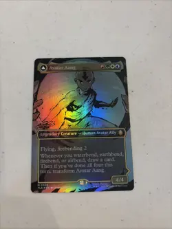Avatar Aang (Borderless) Foil Avatar: The Last Airbender Magic The Gathering - Image 1