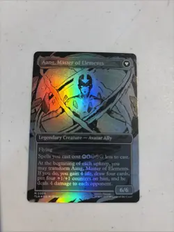 Avatar Aang (Borderless) Foil Avatar: The Last Airbender Magic The Gathering - Image 2