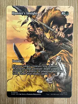 MTG - Hunter's Insight - Borderless - Marvels Spiderman - Non Foil - NM - Image 1