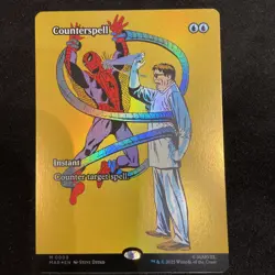 2025 Counterspell (Borderless Foil) #9 MTG Marvel's Spider-Man - Image 2