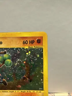 Pokemon TCG Sudowoodo Holo eReader Aquapolis H24/H32 (FART SWIRL) - Image 4