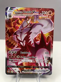 Single Strike Urshifu VMAX - 168/163 - Pokemon Battle Styles Alternate Art NM - Image 1
