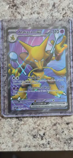 Alakazam ex 188/165 Full Art - 151 English - Pokemon TCG - SHIPS FAST - Image 1